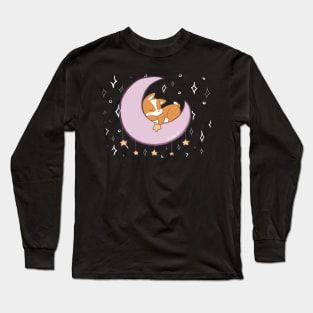 Sleeping Corgi Long Sleeve T-Shirt